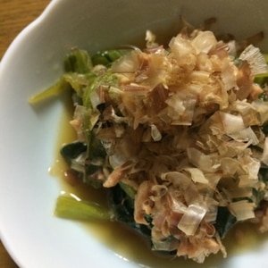 小松菜とツナの煮浸し